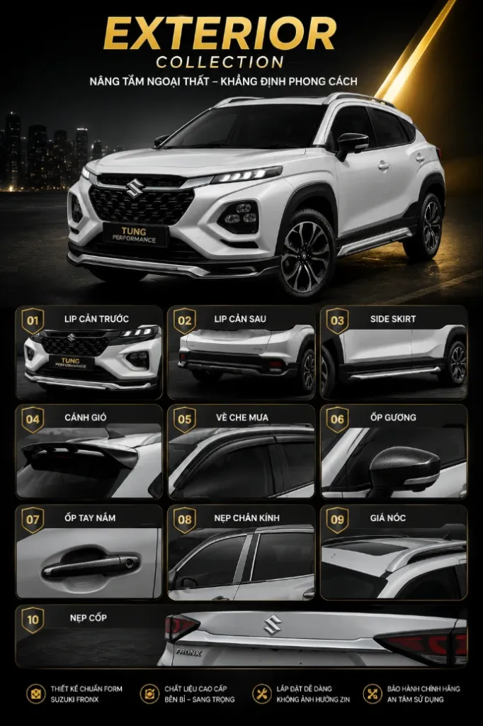 Ngoại thất Suzuki Fronx - EXTERIOR COLLECTION